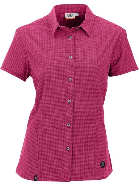 Maul Sport Koszula funkcyjna "Agile 3XT" w kolorze fioletowym rozmiar: 48. Różowe koszule damskie Maul Sport, bez wzorów, z materiału, sportowe, bez kołnierzyka, bez ramiączek. Za 173.99 zł.