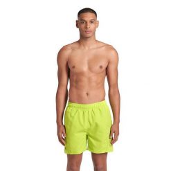 Pánské šortky arena Fundamentals Logo R Beach Boxer. Zielone szorty sportowe męskie Arena, m, na fitness i siłownię. Za 109.99 zł.