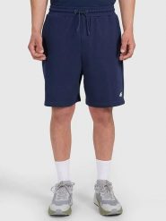 4F Szorty w kolorze granatowym rozmiar: M. Niebieskie szorty męskie 4f, bez kołnierzyka. Za 70.24 zł.