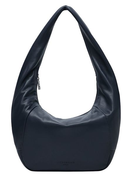 Liebeskind Berlin Skórzany shopper bag w kolorze granatowym - 45 x 27 x 13 cm rozmiar: onesize. Niebieskie shopper bag damskie LIEBESKIND BERLIN, bez wzorów, z materiału, na ramię, bez dodatków. Za 499.95 zł.