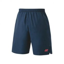 Spodnie badminton męskie Yonex CSM1516541458. Niebieskie szorty męskie YONEX, bez wzorów, biznesowe. Za 174.99 zł.