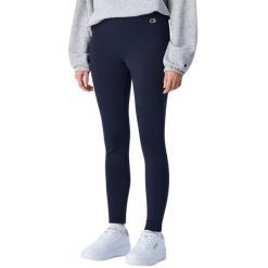 Legginsy damskie Champion. Niebieskie legginsy damskie CHAMPION, m, bez wzorów, ze skóry. Za 119.00 zł.