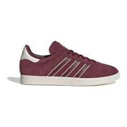 Buty adidas Gazelle M ID3724 czerwone. Czerwone buty sportowe na co dzień męskie z materiału, bez zapięcia, Adidas Gazelle. Za 615.38 zł.