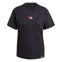 Koszulka damska ADIDAS W L MINI TEE XS. Czarne t-shirty damskie Adidas, l, bez wzorów, z bawełny, bez kołnierzyka. Za 129.00 zł.