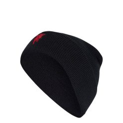 Czapka Manchester United Home. Czarne czapki męskie Adidas, bez wzorów, z materiału, sportowe. Za 119.00 zł.