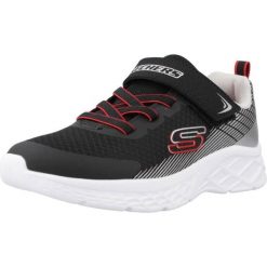 Kapcie SKECHERS 403924L Czarny. Czarne kapcie damskie Skechers, z syntetyku. Za 149.99 zł.
