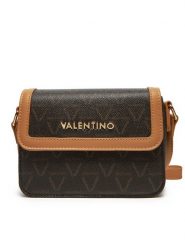 Valentino Torebka Lady Re VBS8GT09 Brązowy. Brązowe listonoszki damskie Valentino, bez wzorów, ze skóry, bez dodatków. Za 329.99 zł.