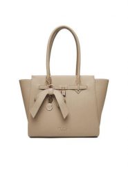 Nine West Torebka CEO-Chelsea-Charm-III-LX10186 Beżowy. Brązowe torebki klasyczne damskie Nine West, bez wzorów, z materiału, bez dodatków. Za 369.99 zł.