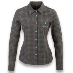 Koszula Ande Arizona M/L Damskie. Szare koszule damskie Ande, l, bez wzorów, z elastanu, sportowe, bez kołnierzyka, bez ramiączek. Za 313.99 zł.