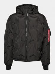 Alpha Industries Kurtka zimowa 108107 Czarny Regular Fit. Czarne kurtki męskie Alpha Industries, na zimę, l, bez wzorów, z syntetyku, bez kaptura. Za 735.00 zł.