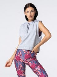 Carpatree Top "Classic" w kolorze szarym rozmiar: S. Szare topy damskie Carpatree, s, bez wzorów, bez kołnierzyka. Za 61.46 zł.
