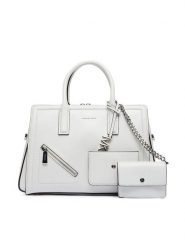 MICHAEL Michael Kors Torebka Laila 30S6S9IS2L Biały. Białe torebki klasyczne damskie MICHAEL Michael Kors, bez wzorów, ze skóry, bez dodatków. Za 1,729.00 zł.