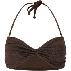 Damski top do kostiumu kąpielowego Athlecia Larinie. Brązowe bikini damskie Athlecia, bez wzorów. Za 175.50 zł.