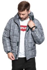 LEE PUFFER JACKET MĘSKA KURTKA ZIMOWA OFF WHITE L87XUKMK 112122968. Białe kurtki męskie Lee, na zimę, l, bez wzorów, bez kaptura. W wyprzedaży za 129.99 zł.
