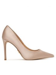 Steve Madden Szpilki Thrive Pump 11003887 Beżowy. Brązowe szpilki Steve Madden, bez wzorów, z materiału, bez obcasa. Za 519.99 zł.