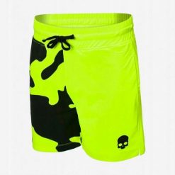 Spodenki tenisowe męskie Hydrogen Tech Shorts. Zielone szorty męskie HYDROGEN, bez wzorów, z materiału. Za 249.00 zł.