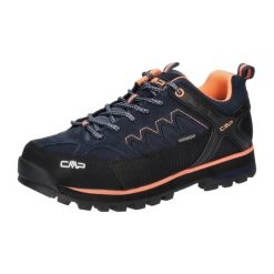 Damskie buty trekkingowe górskie ze skóry zamszowej VIBRAM CMP MOON LOW. Niebieskie obuwie trekkingowe damskie CMP. Za 474.35 zł.