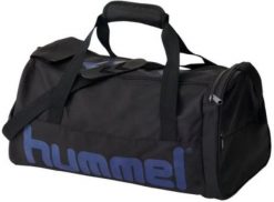 Torba sportowa Hummel Torba sportowa niebieska. Niebieskie torby męskie na ramię 8000KICKS, z aplikacjami, z materiału, na ramię. Za 185.99 zł.