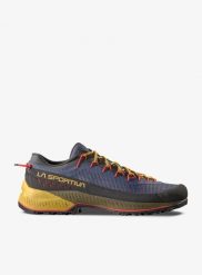 Buty podejściowe męskie La Sportiva TX4 Evo ST. Niebieskie buty trekkingowe męskie La Sportiva, z materiału, przed kostkę, bez zapięcia, trekkingowe. Za 871.20 zł.