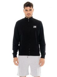 Męska bluza HJ z zamkiem błyskawicznym. Zielone bluzy sportowe męskie LEONE 1947 APPAREL, bez wzorów, eleganckie, bez kołnierzyka, bez ramiączek. Za 294.70 zł.
