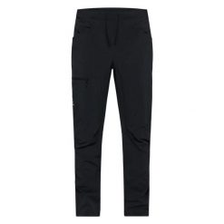 Spodnie wspinaczkowe męskie Haglöfs ROC Lite Slim. Czarne szorty męskie Haglöfs, bez wzorów. W wyprzedaży za 397.25 zł.