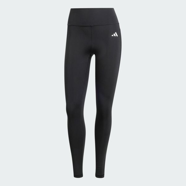 Długie legginsy Optimé Essentials Stash Pocket. Czarne legginsy damskie Adidas, l, bez wzorów, z elastanu. Za 199.00 zł.
