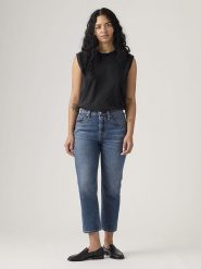 Levi's Dżinsy - Regular fit - w kolorze niebieskim rozmiar: W26/L30. Niebieskie jeansy damskie Levi's, z podwyższonym stanem. Za 183.59 zł.