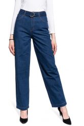 DAMSKIE SPODNIE JEANSOWE LEE HIGH WAIST STRAIGHT BELTED STRAIGHT LEG L30ZKE36 112106900. Spodnie materiałowe damskie Lee, bez wzorów, z jeansu, z podwyższonym stanem. Za 199.99 zł.