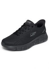 Buty SKECHERS BOBS B FLEX - SMOOTH EDGE Czarny. Czarne buty fitness męskie Skechers, na fitness i siłownię. Za 323.99 zł.