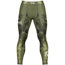Legginsy 8 Weapons Hit 2.0. Czarne spodnie sportowe męskie 8 WEAPONS, z elastanu. Za 266.50 zł.