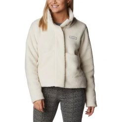 Kurtka uliczna damska Columbia Panorama Snap Fleece. Brązowe kurtki damskie Columbia, l, bez wzorów, z polaru, bez kaptura. Za 439.00 zł.