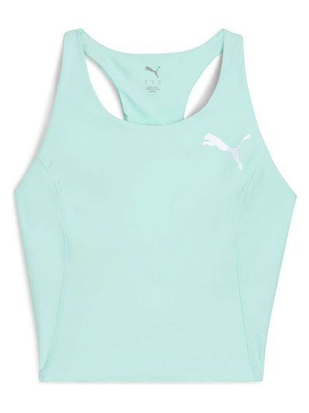 Puma Top "Raceday" w kolorze turkusowym do biegania rozmiar: S. Niebieskie topy damskie Puma, s, bez wzorów, z materiału, bez kołnierzyka. Za 178.79 zł.