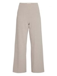 MOSS COPENHAGEN Spodnie "Mirabelle Michelle" w kolorze beżowym rozmiar: S. Brązowe spodnie materiałowe damskie MOSS COPENHAGEN, bez wzorów, z materiału. Za 144.92 zł.