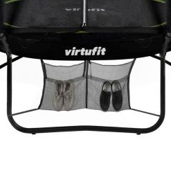 Uniwersalna torba na buty do trampoliny. Czarne torebki klasyczne damskie VIRTUFIT, bez wzorów, z materiału, bez dodatków. Za 106.00 zł.