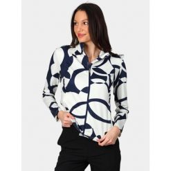 Sweter Damski Luhta Armisvesi. Brązowe swetry klasyczne damskie Luhta, z polaru, bez kołnierzyka. Za 369.00 zł.