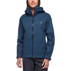 Kurtka Przeciwdeszczowa Damska Black Diamond Stormline Stretch Rain Shell. Niebieskie kurtki damskie Black Diamond, xs, bez kaptura. Za 364.99 zł.