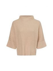 Someday Sweter z zawartością wełny - Talja Kobiety Sztuczne włókno beżowy, S. Brązowe swetry klasyczne damskie Someday, s, z wełny, bez kołnierzyka. Za 499.95 zł.