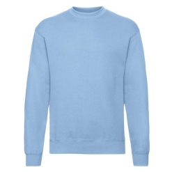 Męska Klasyczna Bluza Wkładana Przez Głowę. Niebieskie bluzy bez kaptura męskie Fruit of the Loom, m. Za 62.99 zł.