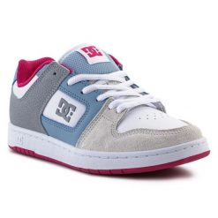 Buty DC Shoes Manteca 4 ADJS100161-BLP białe. Białe buty sportowe na co dzień damskie bez wzorów, z materiału. Za 517.53 zł.