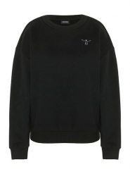 Chiemsee Bluza w kolorze czarnym rozmiar: XL. Czarne bluzy z nadrukiem damskie Chiemsee, xl, z bawełny. Za 109.78 zł.