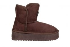 Śniegowce D Franklin Nordic V2 Basic Low Chocolate 206010, Brązowy, Materiał - 40. Brązowe śniegowce damskie D.Franklin, z gumy, za kostkę. W wyprzedaży za 179.10 zł.