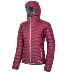 Kurtka puchowa damska Ocun Tsunami Eco. Czerwone kurtki damskie Ocun, xl, bez wzorów, z puchu, bez kaptura. Za 765.99 zł.