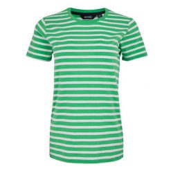 Damska Koszulka W Paski Bayletta. Białe bluzki damskie Regatta, xl, bez wzorów, bez kołnierzyka. Za 43.99 zł.