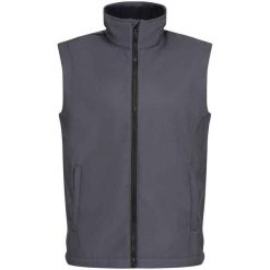 Męska Kamizelka Ablaze Softshell Do Nadruku. Czarne kamizelki męskie Regatta, m, bez wzorów, z softshellu, bez kaptura. Za 115.99 zł.