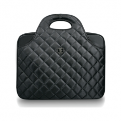 Port Designs Firenze 15.6"-16" czarna. Czarne torby na laptopa damskie Port Designs, bez wzorów, z materiału, pikowane. Za 199.00 zł.