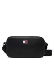 Tommy Jeans Torebka Tjw Daily Elevated Camera Bag AW0AW18065 Czarny. Czarne listonoszki damskie Tommy Jeans, bez wzorów, z jeansu, bez dodatków. Za 369.99 zł.