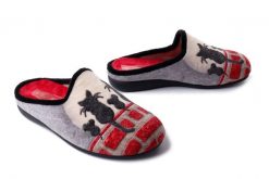 SANITAL FLEX 7300-29 gatos ratones rojo, kapcie damskie. Kapcie damskie Sanital Flex. Za 106.17 zł.
