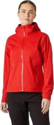 Damska kurtka wodoodporna Helly Hansen Momentum 3L Stretch. Czerwone kurtki damskie Helly Hansen, na lato, l, bez wzorów, z materiału, bez kaptura. Za 1,024.40 zł.
