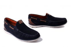 BUGATTI 321-ARU61-1400 4100 dark blue, mokasyny męskie. Niebieskie mokasyny męskie Bugatti. Za 265.93 zł.