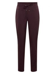 &Co Woman Spodnie "Penny" w kolorze brązowym rozmiar: XL. Brązowe spodnie materiałowe damskie &Co Woman, bez wzorów, z materiału, z podwyższonym stanem. Za 221.88 zł.